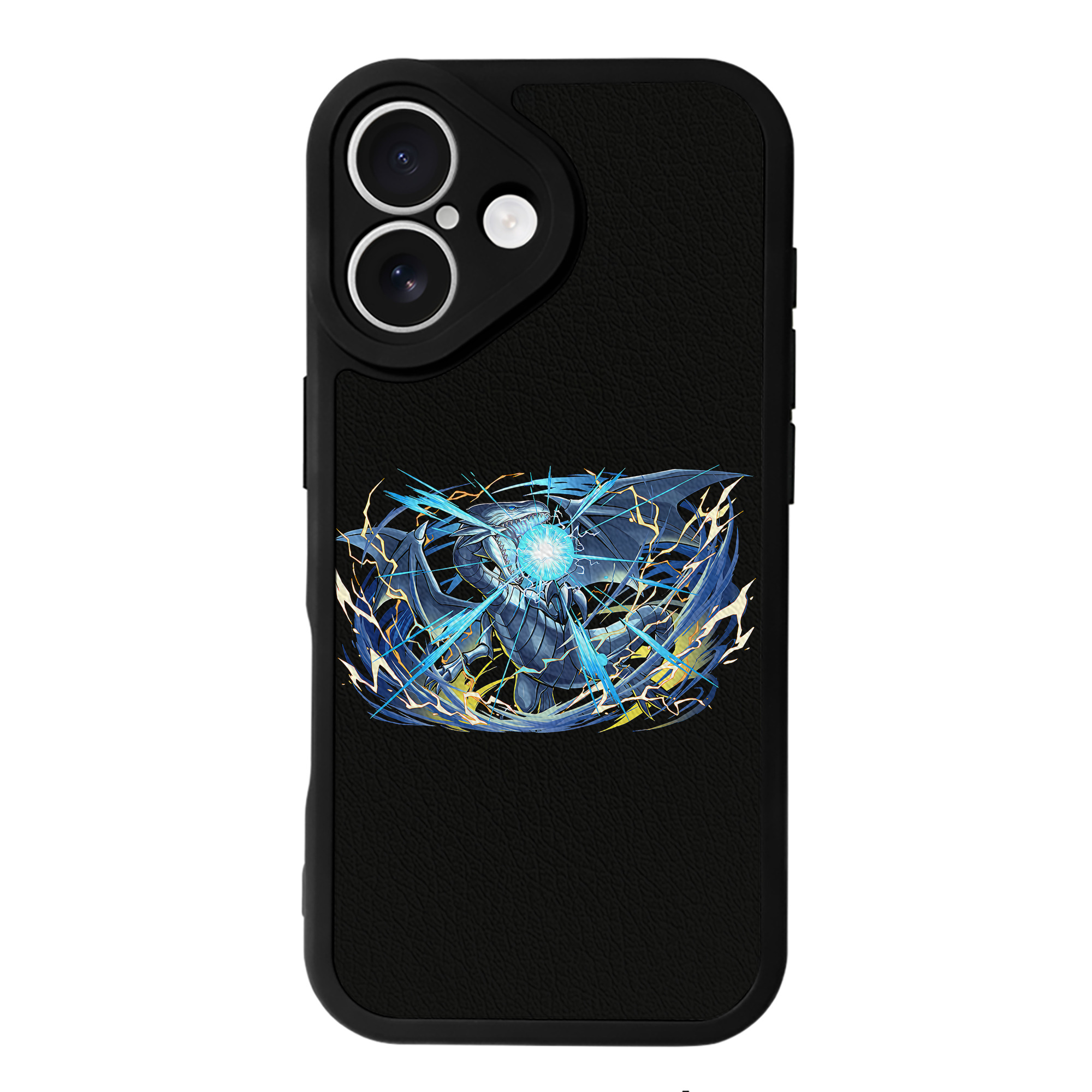 （画像用） 遊☆戯☆王 Yu-Gi-Oh! 【iPhone 16シリーズ対応】シリコンスマホケース（レザー調） 材質：シリコン
